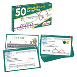50 Number Line Activity Cards - Modern Teaching Aids NZ