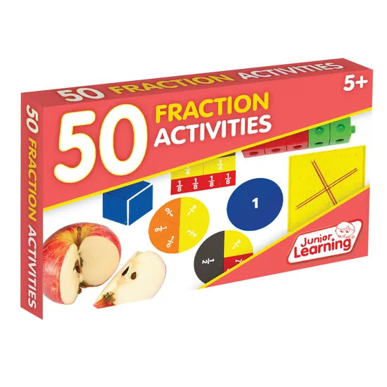 50 Fraction Activity Cards - Modern Teaching Aids NZ