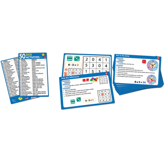 50 Dice Activities - Modern Teaching Aids NZ