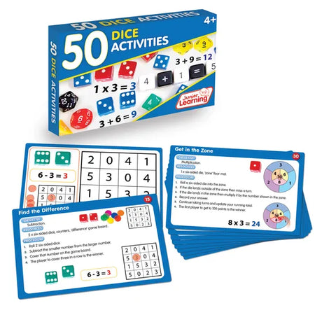 50 Dice Activities - Modern Teaching Aids NZ