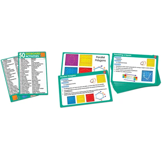 50 Geoboard Activities - Modern Teaching Aids NZ