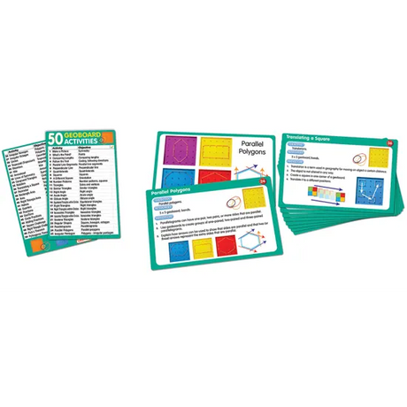 50 Geoboard Activities - Modern Teaching Aids NZ