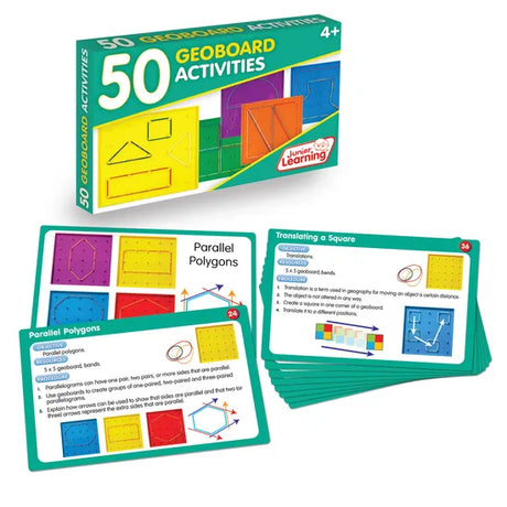 50 Geoboard Activities - Modern Teaching Aids NZ