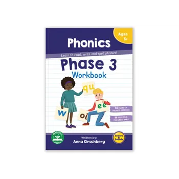 Phase 3 Workbook - Phonics - Modern Teaching Aids NZ