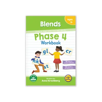 Phase 4 Workbook - Blends - Modern Teaching Aids NZ