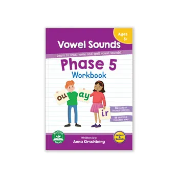 Phase 5 Workbook - Vowel Sounds - Modern Teaching Aids NZ