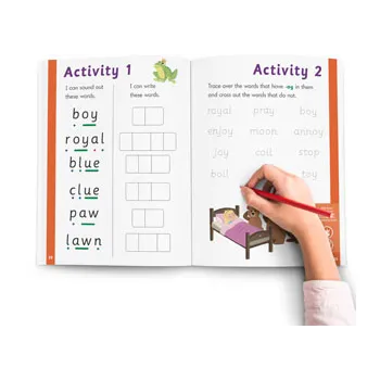 Phase 5 Workbook - Vowel Sounds - Modern Teaching Aids NZ