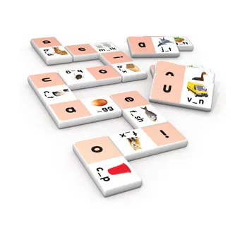 Short Vowel Dominoes - Modern Teaching Aids NZ