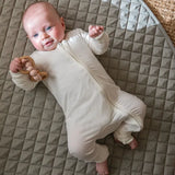 Quilted Round Playmat Stone 135cm - Modern Teaching Aids NZ