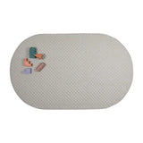 Quilted Oval Playmat Marine 200 x120cm - Modern Teaching Aids NZ