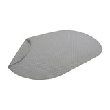 Quilted Oval Playmat Grey 200 x 120cm - Modern Teaching Aids NZ