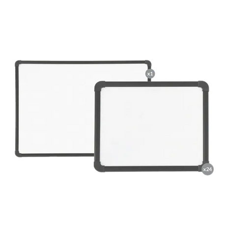 Magnetic Mini Whiteboard 24 Set with Teacher Board - Modern Teaching Aids NZ