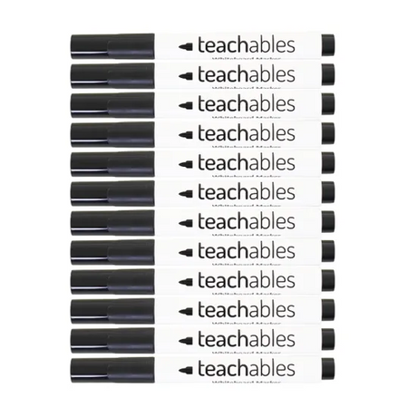 Teachables Magnetic Mini Whiteboards, Markers, Cloth & Storage Kit