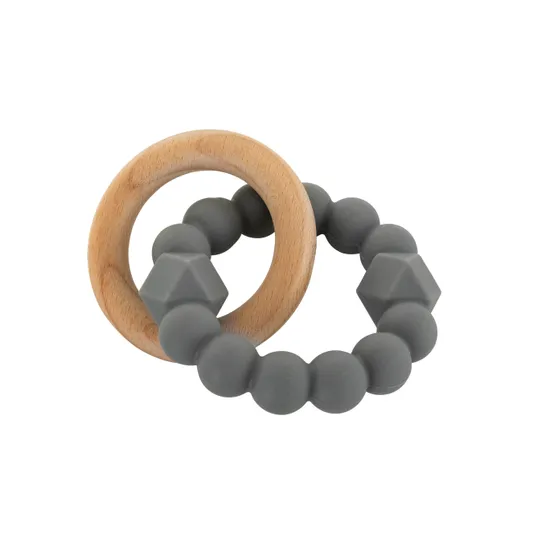 Moon Teether - Grey - Modern Teaching Aids NZ