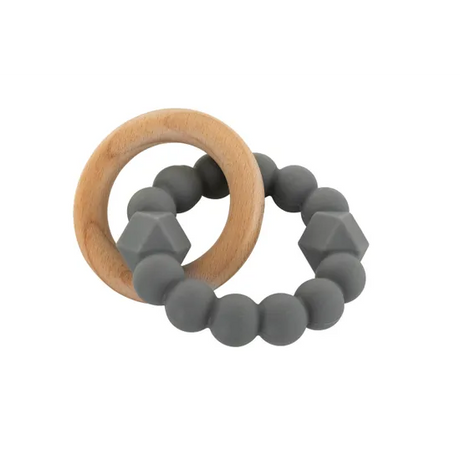 Moon Teether - Grey - Modern Teaching Aids NZ