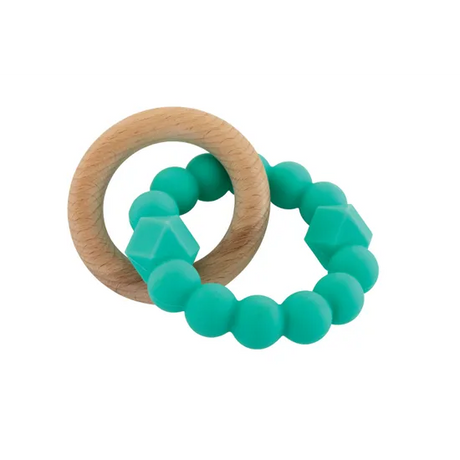 Moon Teether - Turquoise - Modern Teaching Aids NZ