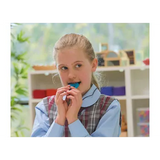 Chewable Silicone Pendant - Teal - Modern Teaching Aids NZ