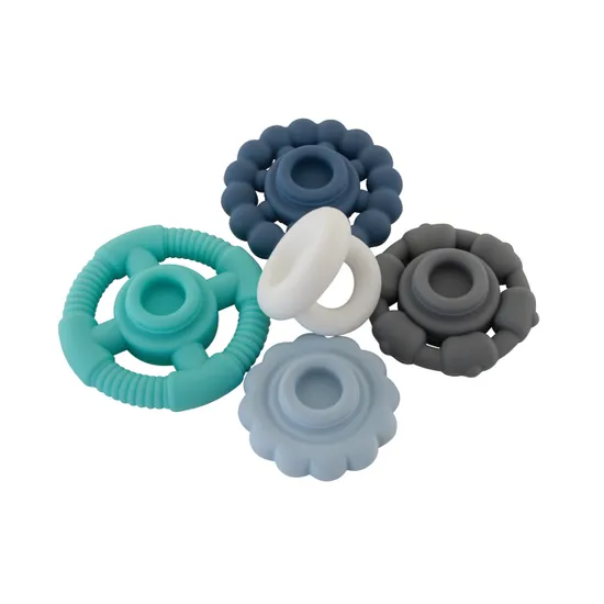 Silicone Stacker Cool Tones - Modern Teaching Aids NZ