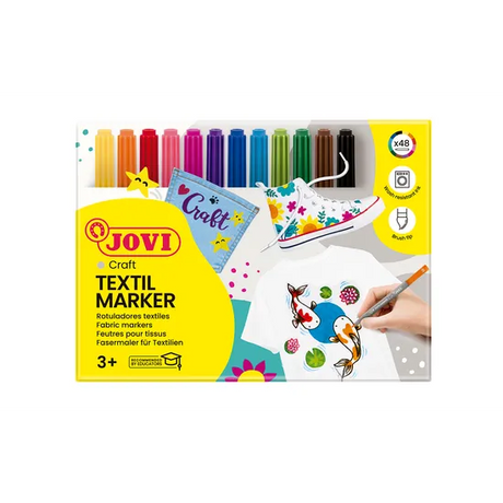 Fabric Markers - Pack of 48 - Modern Teaching Aids NZ
