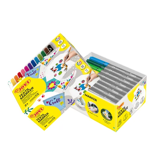 Fabric Markers - Pack of 48 - Modern Teaching Aids NZ