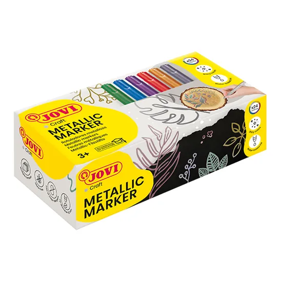 Metallic Markers - Pack of 24 - Modern Teaching Aids NZ