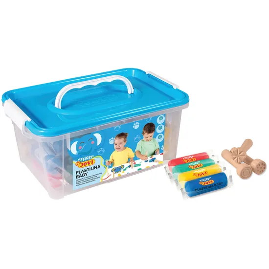 Plastilina Baby - 20 x 38g + 9 Stampers - Modern Teaching Aids NZ