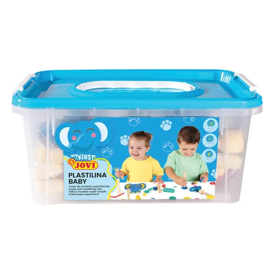 Plastilina Baby - 20 x 38g + 9 Stampers - Modern Teaching Aids NZ