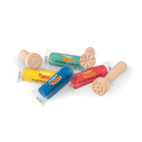 Plastilina Baby - 20 x 38g + 9 Stampers - Modern Teaching Aids NZ