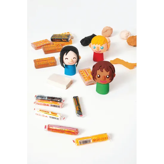 Modelling Clay Multicultural Colours 50 g- Pack of 18 - Modern Teaching Aids NZ