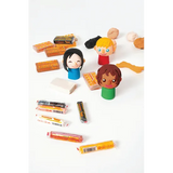 Modelling Clay Multicultural Colours 50 g- Pack of 18 - Modern Teaching Aids NZ