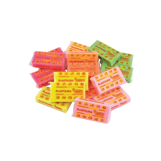 Modelling Clay Neon Colours - 30 x 50g - Modern Teaching Aids NZ