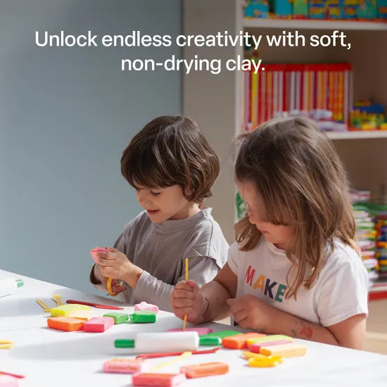 Modelling Clay Asst Colours - 30 x 50g - Modern Teaching Aids NZ