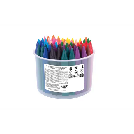 Jovicolor Triwax School Crayons - Tub of 72 - Modern Teaching Aids NZ