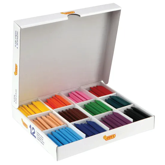 Jovicolor Triwax School Crayons - Box of 300 - Modern Teaching Aids NZ