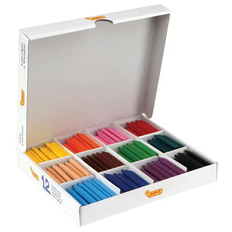 Jovicolor Triwax School Crayons - Box of 300 - Modern Teaching Aids NZ