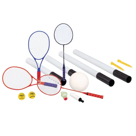 3-in-1 Badminton Volleyball & Tennis Set - Modern Teaching Aids NZ