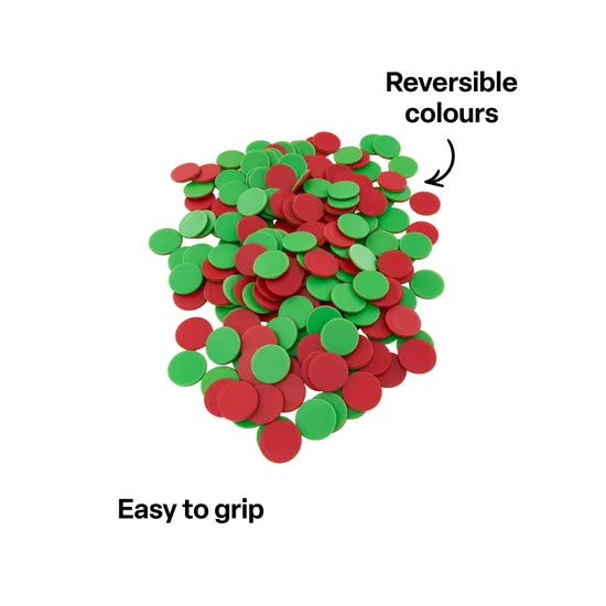 Teachables Two-Colour Counters - Set of 200 - Modern Teaching Aids NZ