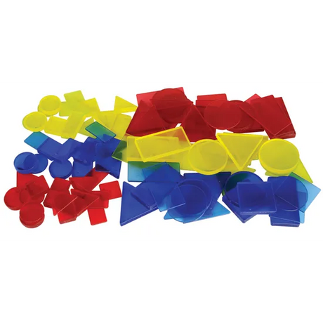 Teachables Translucent Attribute Blocks - Set of 96 - Modern Teaching Aids NZ