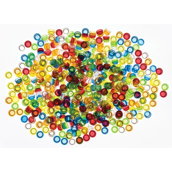 Teachables Translucent Stackable Counters - Set of 600 - Modern Teaching Aids NZ