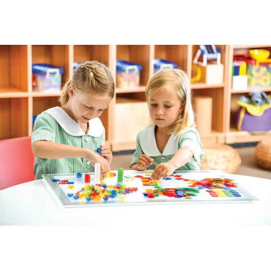 Teachables Translucent Stackable Counters - Set of 600 - Modern Teaching Aids NZ