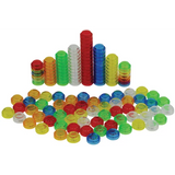 Teachables Translucent Stackable Counters - Set of 600 - Modern Teaching Aids NZ