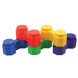 Large Twin Blocks Construction Set - 48 pieces - Modern Teaching Aids NZ