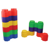 Large Twin Blocks Construction Set - 48 pieces - Modern Teaching Aids NZ