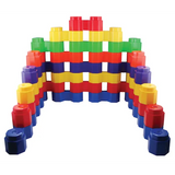 Large Twin Blocks Construction Set - 48 pieces - Modern Teaching Aids NZ