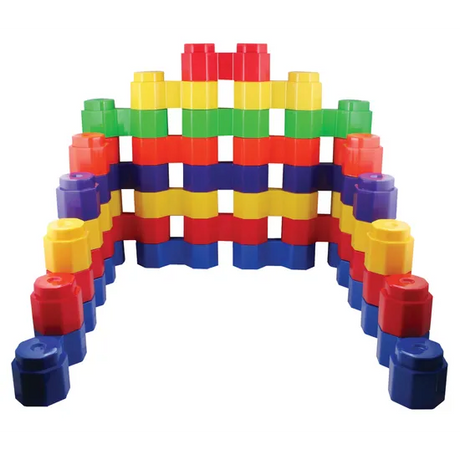 Large Twin Blocks Construction Set - 48 pieces - Modern Teaching Aids NZ