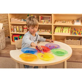 Translucent Sorting Tray & Crystals - Modern Teaching Aids NZ