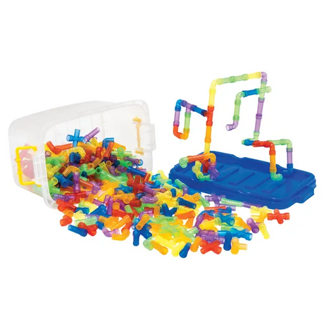 Teachables - Engineering Pipes & Tubes -360 pieces - Modern Teaching Aids NZ