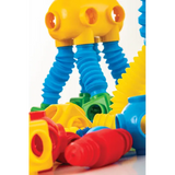 Stretchy Tubes & Wheels Construction -90 pieces - Modern Teaching Aids NZ