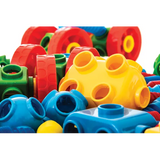 Stretchy Tubes & Wheels Construction -90 pieces - Modern Teaching Aids NZ