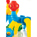 Stretchy Tubes & Wheels Construction -90 pieces - Modern Teaching Aids NZ